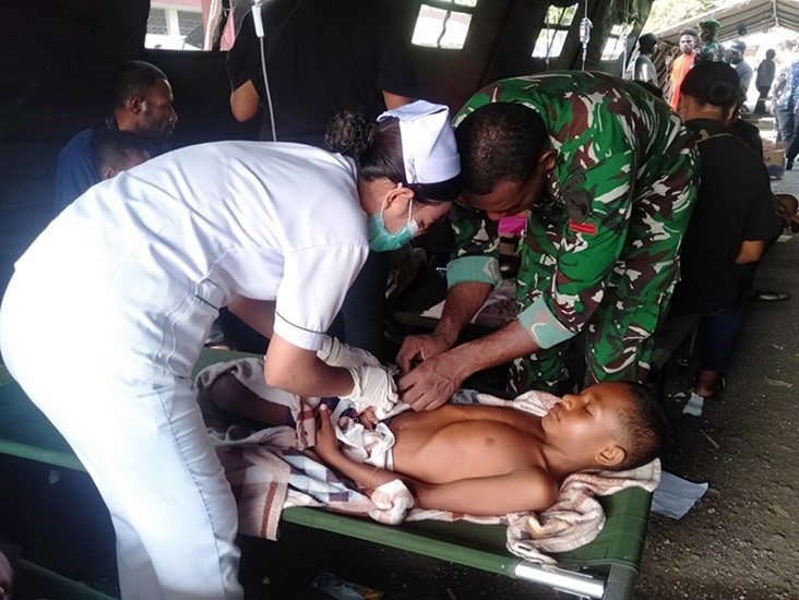 MASYARAKAT DEPAPRE TOLAK MBG DI WILAYAH ADATNYA